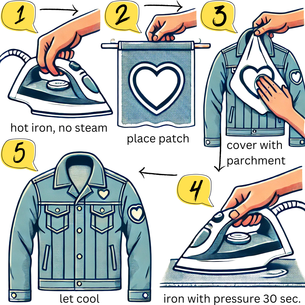How to Apply an Iron-On Patch Like a Pro
