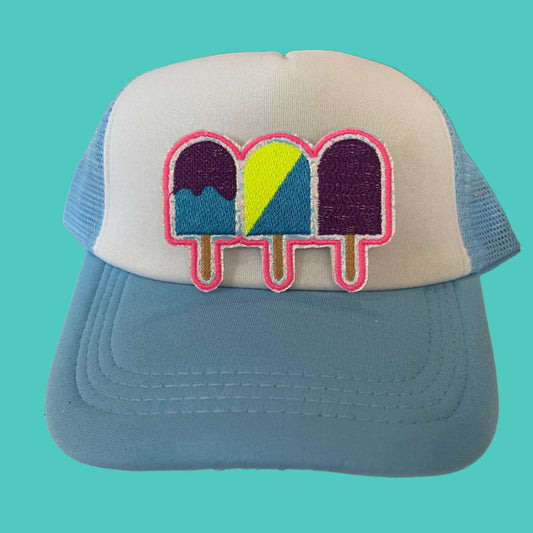 Bright Popsicles Iron-On Patch