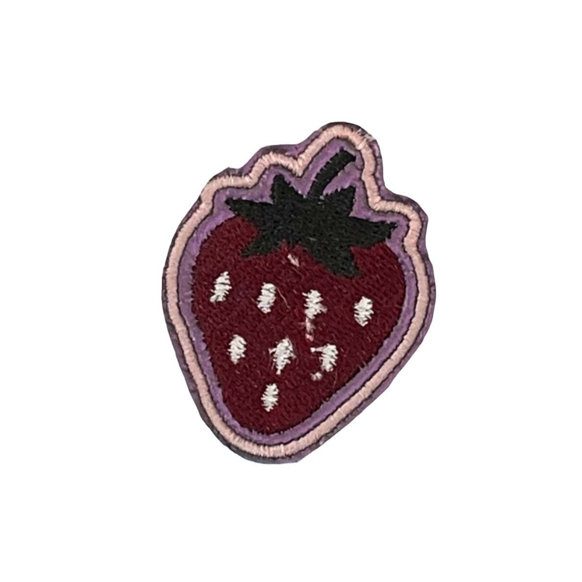 Sweet strawberry patch for customizing hats and apparel.
