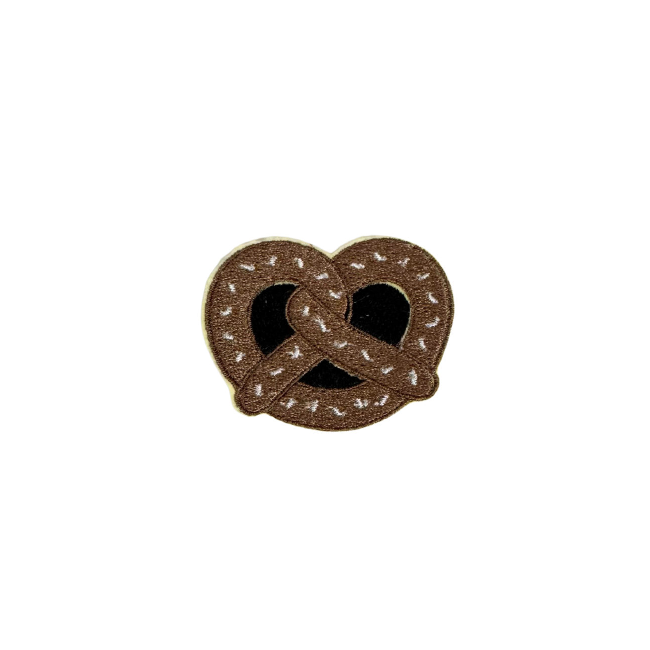 Salty & Stylish Pretzel Patch for Custom Hats & Accessories