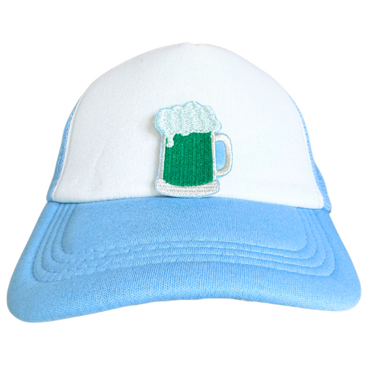 Handmade Green Beer patch for St. Patrick’s Day and Irish Fest.