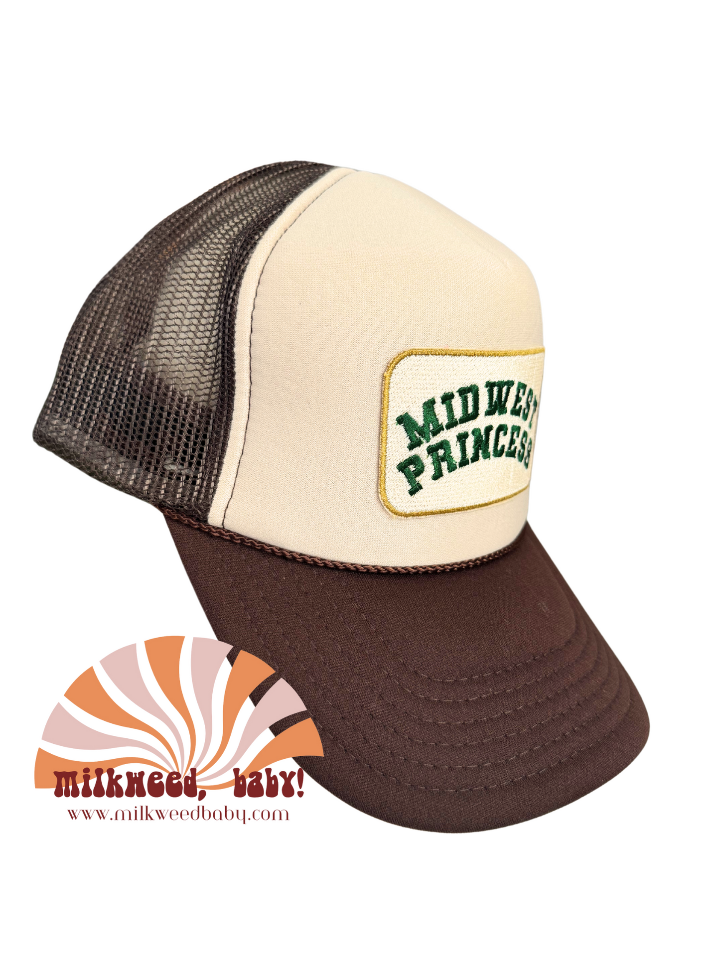 Midwest Princess Patch Trucker Hat – Chappell Roan Inspired, Handmade in Kansas City