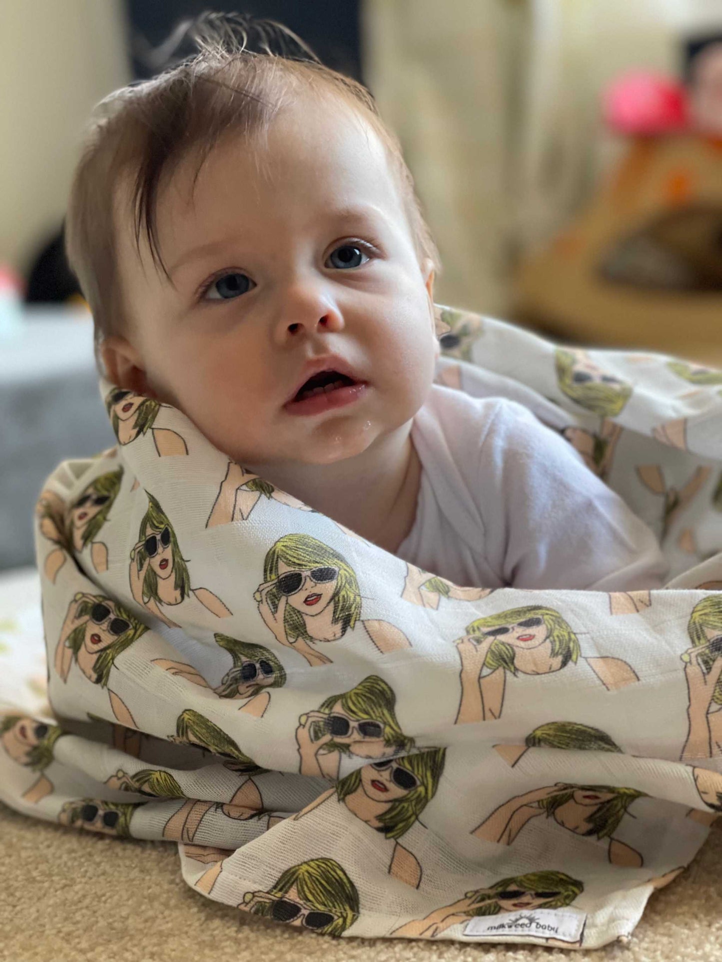 Swiftie Swaddle Blanket