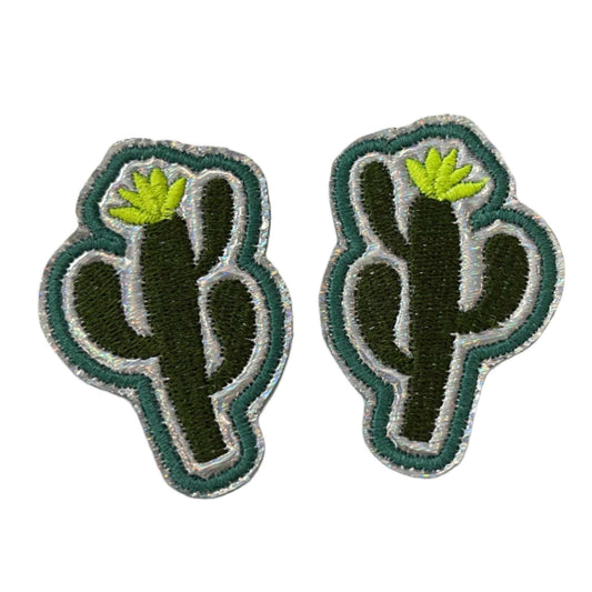 Cactus patch for custom hats and apparel.