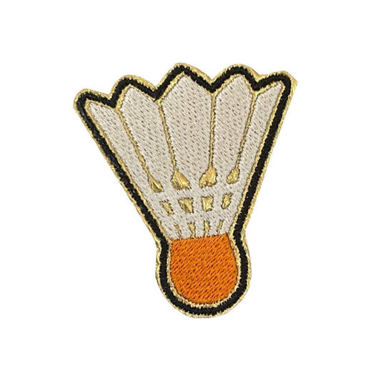 Iconic Kansas City Shuttlecock Patch - Artistic Embroidered Iron-On Patch