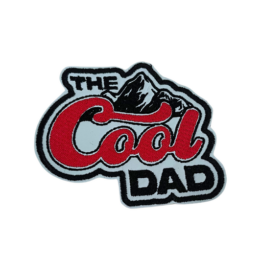 Handmade Cool Dad Patch for customizing hats, bags, or jackets.