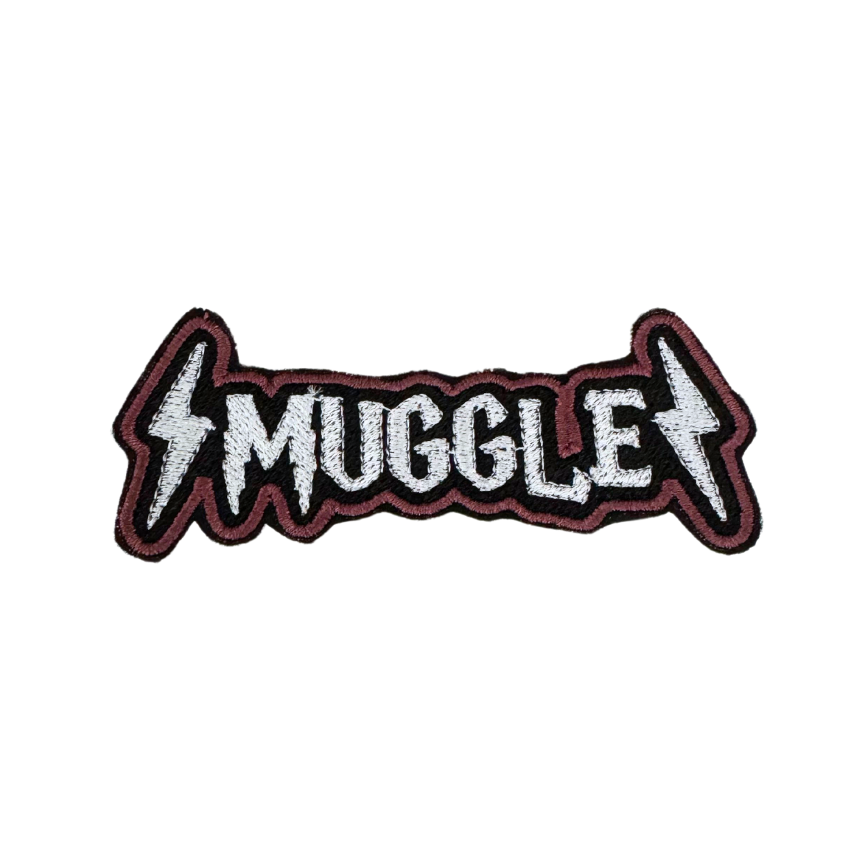 Muggle Magic Embroidered Patch for hats and accessories.