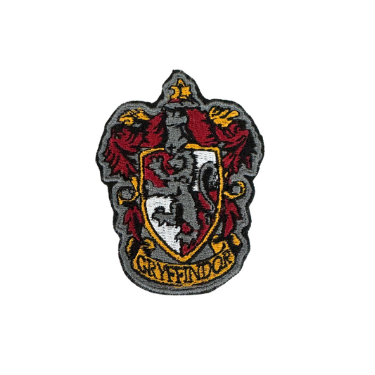 Handmade Gryffindor patch for custom hats and accessories.