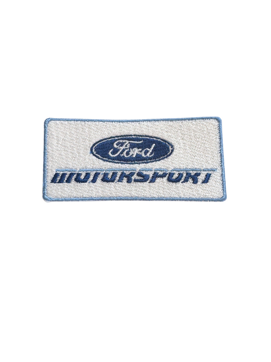 Custom Ford Motorsport embroidered patch.