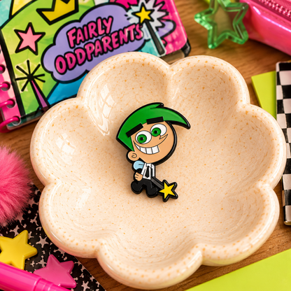 Cosmo Fairly OddParents enamel pin hero image