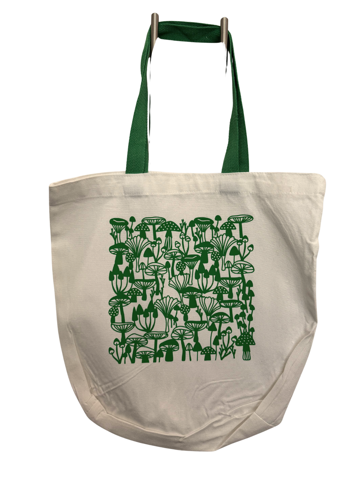 Green Mushroom Tote
