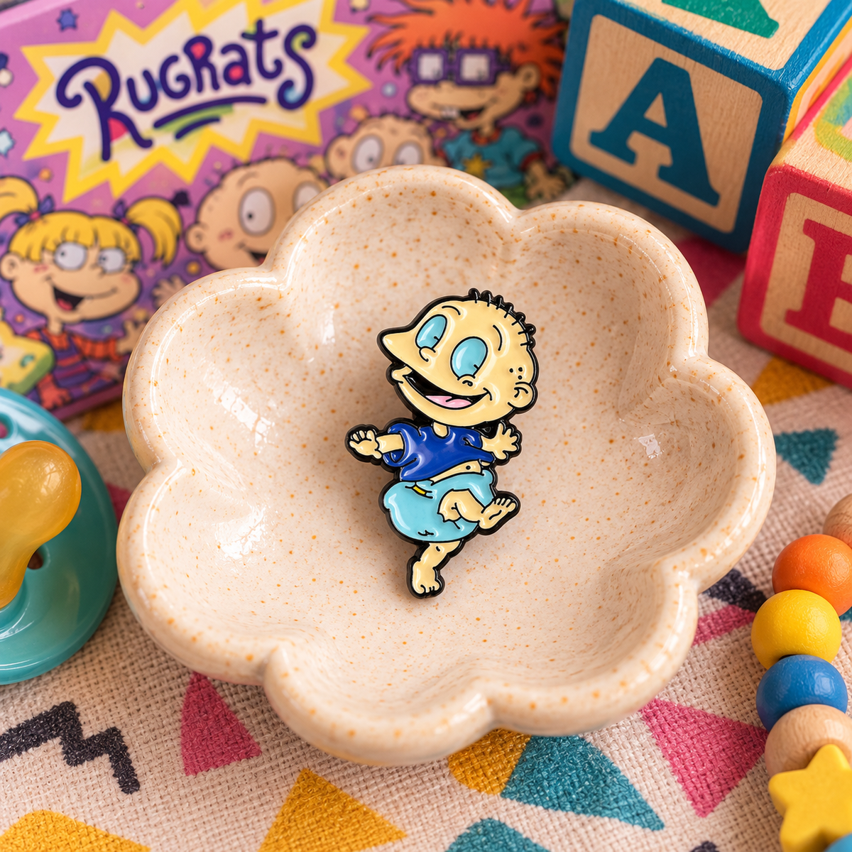Tommy Pickles Rugrats enamel pin hero image